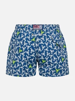 Costume da bagno da bambino in tessuto leggero Jean Lighting con stampa aragoste