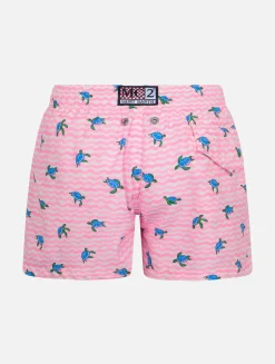 Costume da bagno da bambino Comfort Light con stampa tartarughe marine