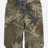 Costume da bagno da surf con stampa palme