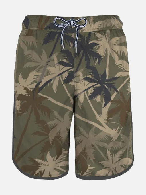 Costume da bagno da surf con stampa palme