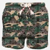 Costume da bagno da uomo con stampa bandana camouflage