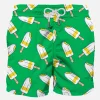 Costume da bagno da uomo classico con stampa Lemonissimo | Algida® Edizione Speciale