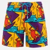 Costume da bagno da uomo Gustavia lunghezza media con stampa piazzata disegno Keith Haring | KEITH HARING EDIZIONE SPECIALE