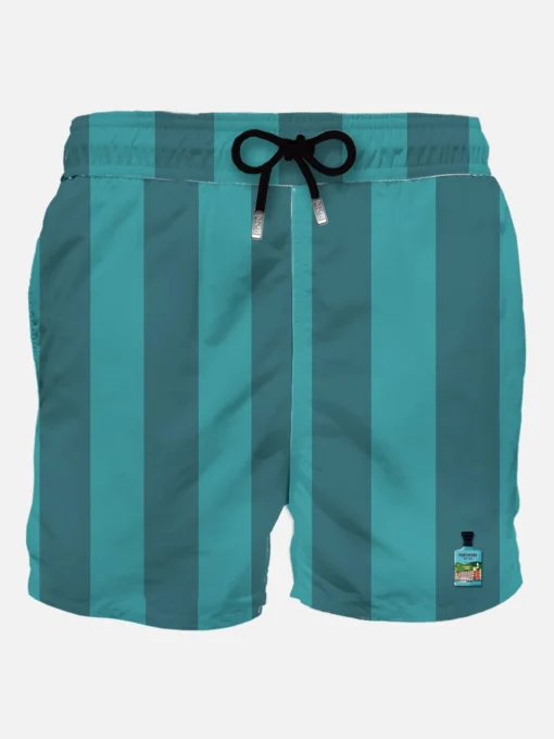Costume da bagno da uomo classico con patch gin Portofino | PORTOFINO DRY GIN EDIZIONE SPECIALE