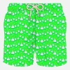 Costume da bagno da uomo in tessuto leggero con stampa tequila