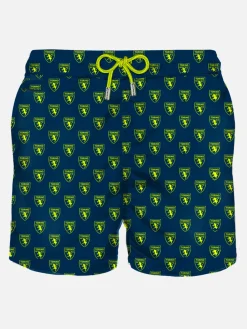 Costume da bagno da uomo in tessuto leggero con logo toro | TORINO FC EDIZIONE SPECIALE