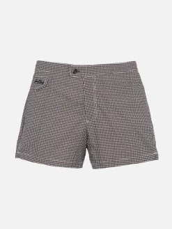 Costume da bagno da uomo Harrys dal taglio aderente con stampa pied de poule