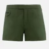 Costume da bagno da uomo Harrys dal taglio aderente verde militare