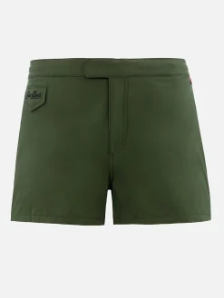 Costume da bagno da uomo Harrys dal taglio aderente verde militare