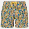 Costume da bagno da uomo in tessuto leggero Lighting Micro Fantasy con stampa della famiglia The Simpsons | EDIZIONE SPECIALE I SIMPSON