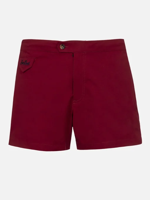 Costume da bagno da uomo Harrys dal taglio aderente bordeaux