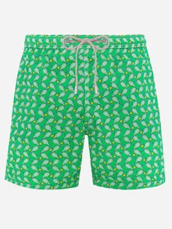 Costume da bagno da uomo in tessuto leggero Lighting Micro Fantasy con stampa tennis