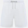 Costume da bagno da uomo in tessuto leggero bianco Lighting Pantone | EDIZIONE SPECIALE PANTONE