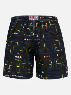 Costume da bagno da uomo in tessuto leggero Lighting con stampa Pac-Man | PAC-MAN SPECIAL EDITION
