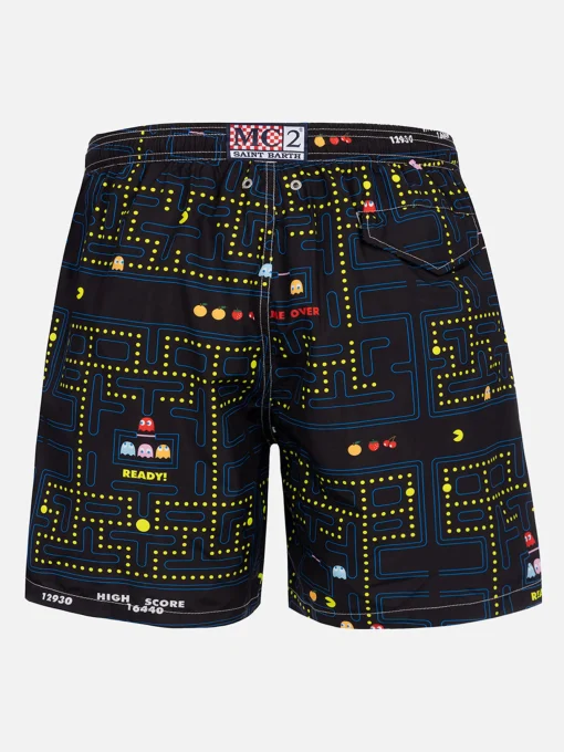 Costume da bagno da uomo in tessuto leggero Lighting con stampa Pac-Man | PAC-MAN SPECIAL EDITION