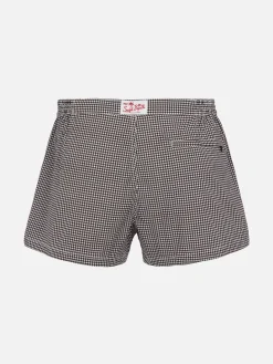 Costume da bagno da uomo Harrys dal taglio aderente con stampa pied de poule