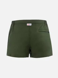 Costume da bagno da uomo Harrys dal taglio aderente verde militare