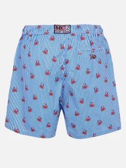 Costume da bagno da uomo Comfort Light con stampa granchi