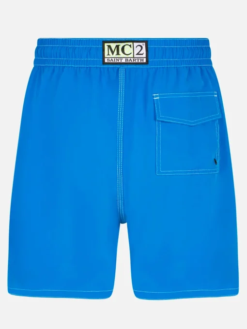 Costume da bagno da uomo surf comfort ed stretch bluette