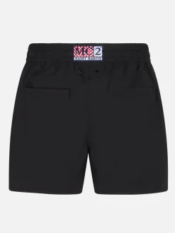 Costume da bagno da uomo con logo laterale e contrasto