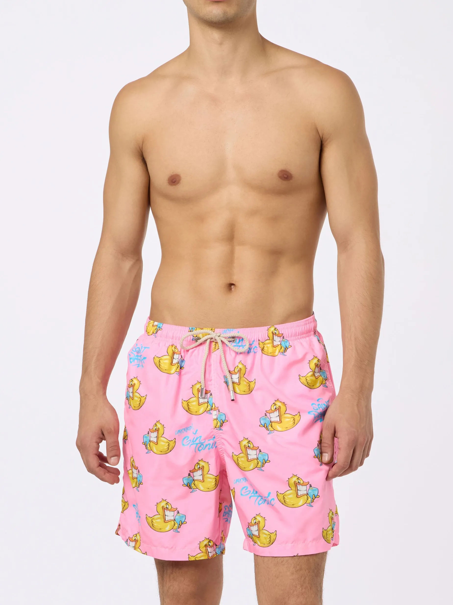 Costume da bagno da uomo in tessuto leggero Lighting con stampa Cryptopuppets | EDIZIONE SPECIALE CRYPTOPUPPETS