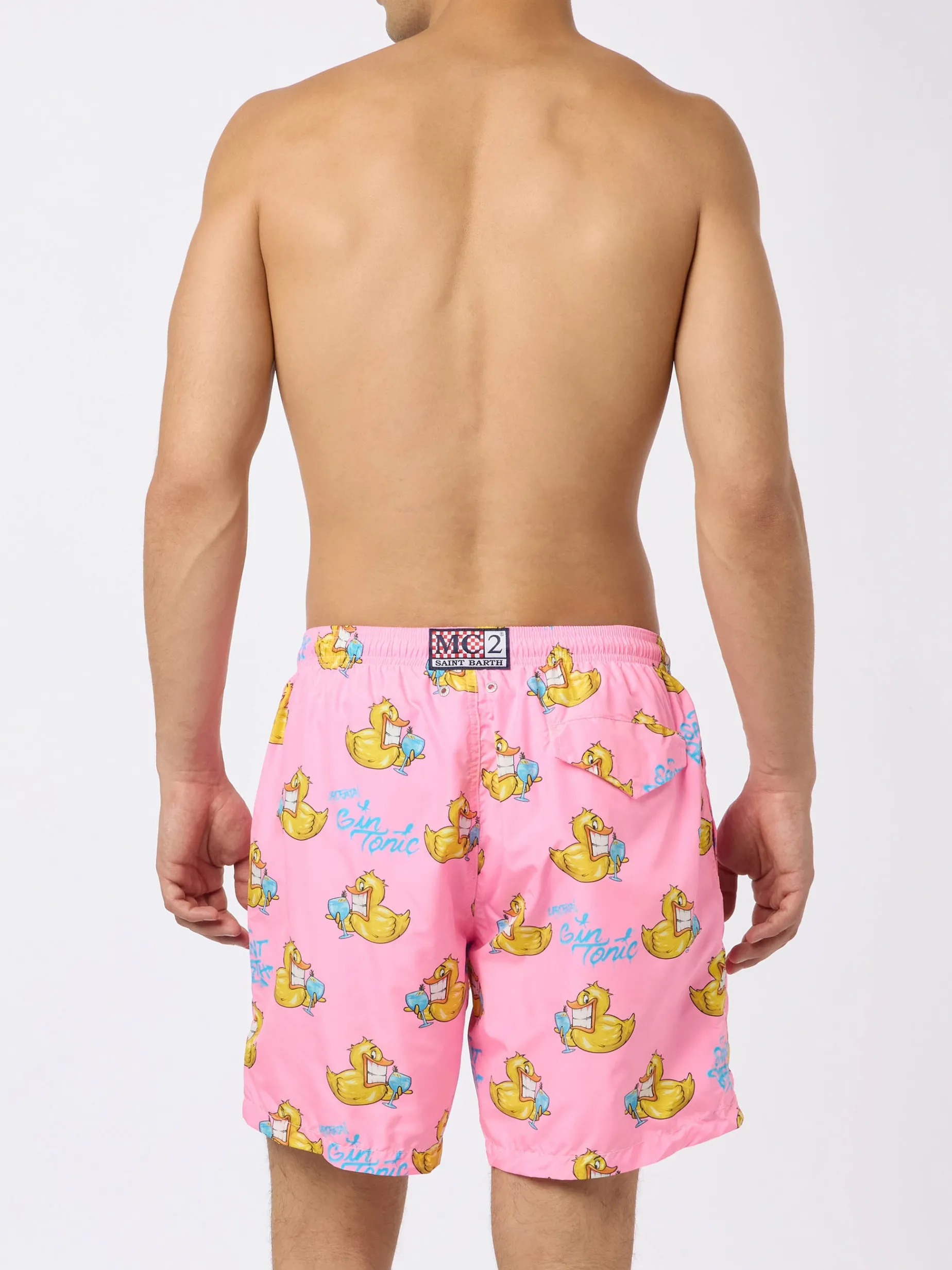 Costume da bagno da uomo in tessuto leggero Lighting con stampa Cryptopuppets | EDIZIONE SPECIALE CRYPTOPUPPETS