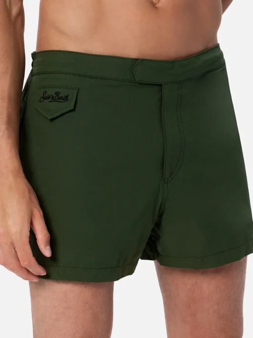 Costume da bagno da uomo Harrys dal taglio aderente verde militare