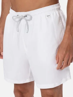 Costume da bagno da uomo in tessuto leggero bianco Lighting Pantone | EDIZIONE SPECIALE PANTONE