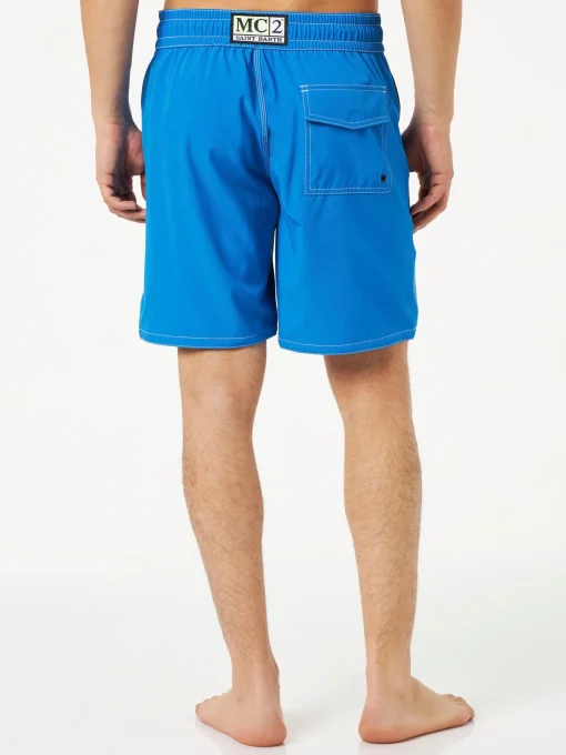 Costume da bagno da uomo surf comfort ed stretch bluette