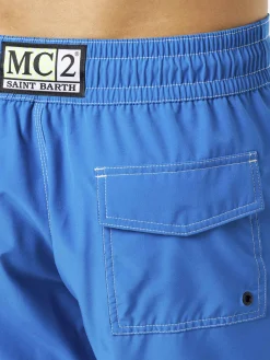 Costume da bagno da uomo surf comfort ed stretch bluette
