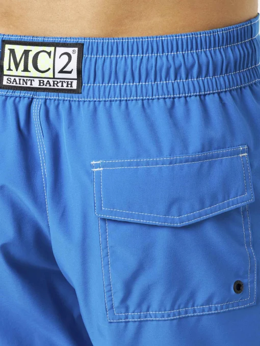 Costume da bagno da uomo surf comfort ed stretch bluette