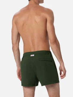Costume da bagno da uomo Harrys dal taglio aderente verde militare
