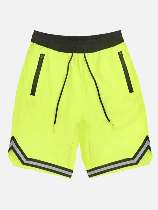 Costume da bagno giallo fluo stile surf