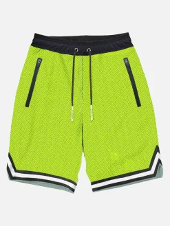 Costume da bagno giallo fluo stile surf