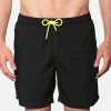 Costume da bagno nero con zip