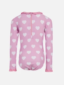 Costume intero da bambina Hila con maniche lunghe | SNOOPY PEANUTS SPECIAL EDITION | PROTEZIONE UV