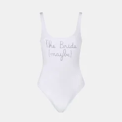 Costume intero da donna con ricamo di strass The Bride Maybe