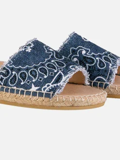 Espadrilla da donna con stampa bandana