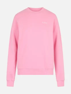 Felpa da donna Stardust in cotone rosa