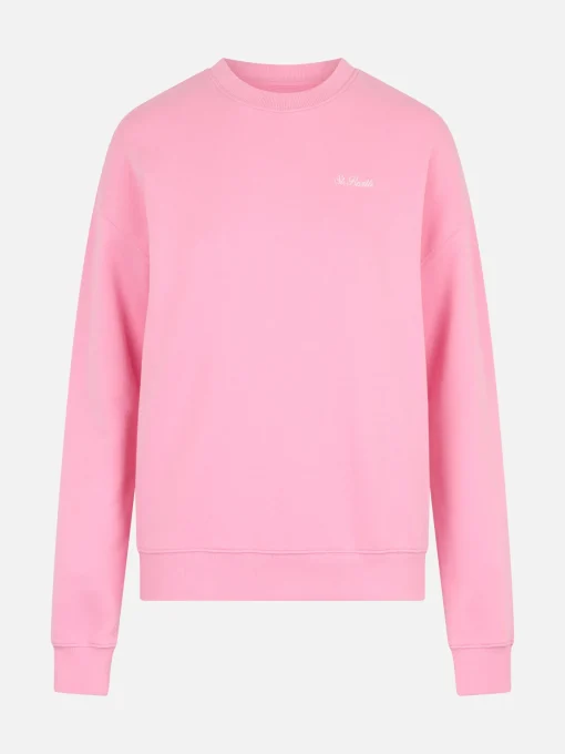 Felpa da donna Stardust in cotone rosa