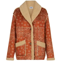 Giacca da donna in shearling reversibile
