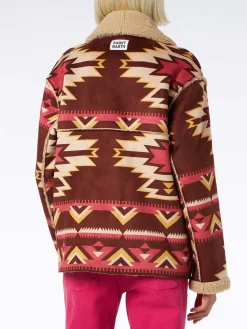 Giubbotto da donna in shearling reversibile