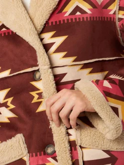 Giubbotto da donna in shearling reversibile