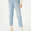 Jeans da donna con strass