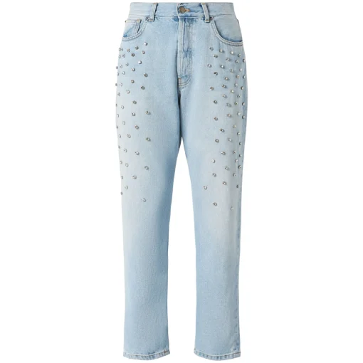 Jeans da donna con strass