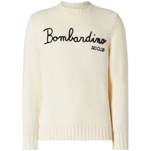 Maglia Bombardino Ski Club in misto cashmere