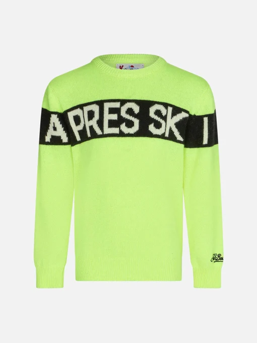 Maglia da bambino con scritta Apres Ski