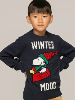 Maglia da bambino con stampa Snoopy Winter Mood | Edizione speciale Peanuts™