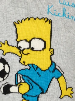 Maglia da bambino girocollo con stampa Bart Simpson | THE SIMPSON SPECIAL EDITION