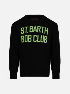 Maglia da bambino stampa St. Barth Bob Club